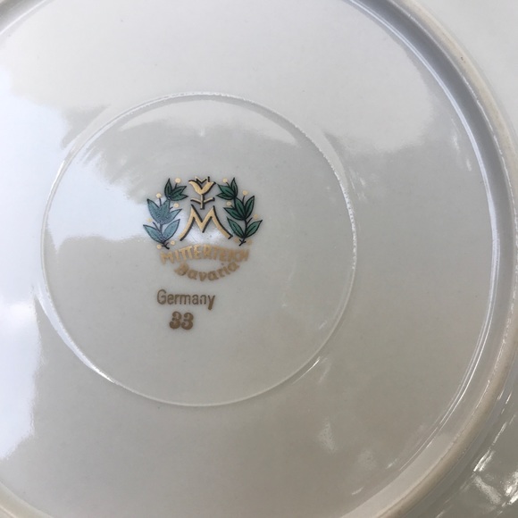 ❤😀Host Pick😀❤Vintage Mitterteic Dessert Plates - Picture 8 of 8